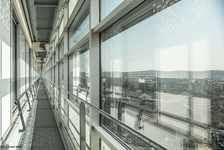 CH BRIVE VERRE SERIGRAPHIE