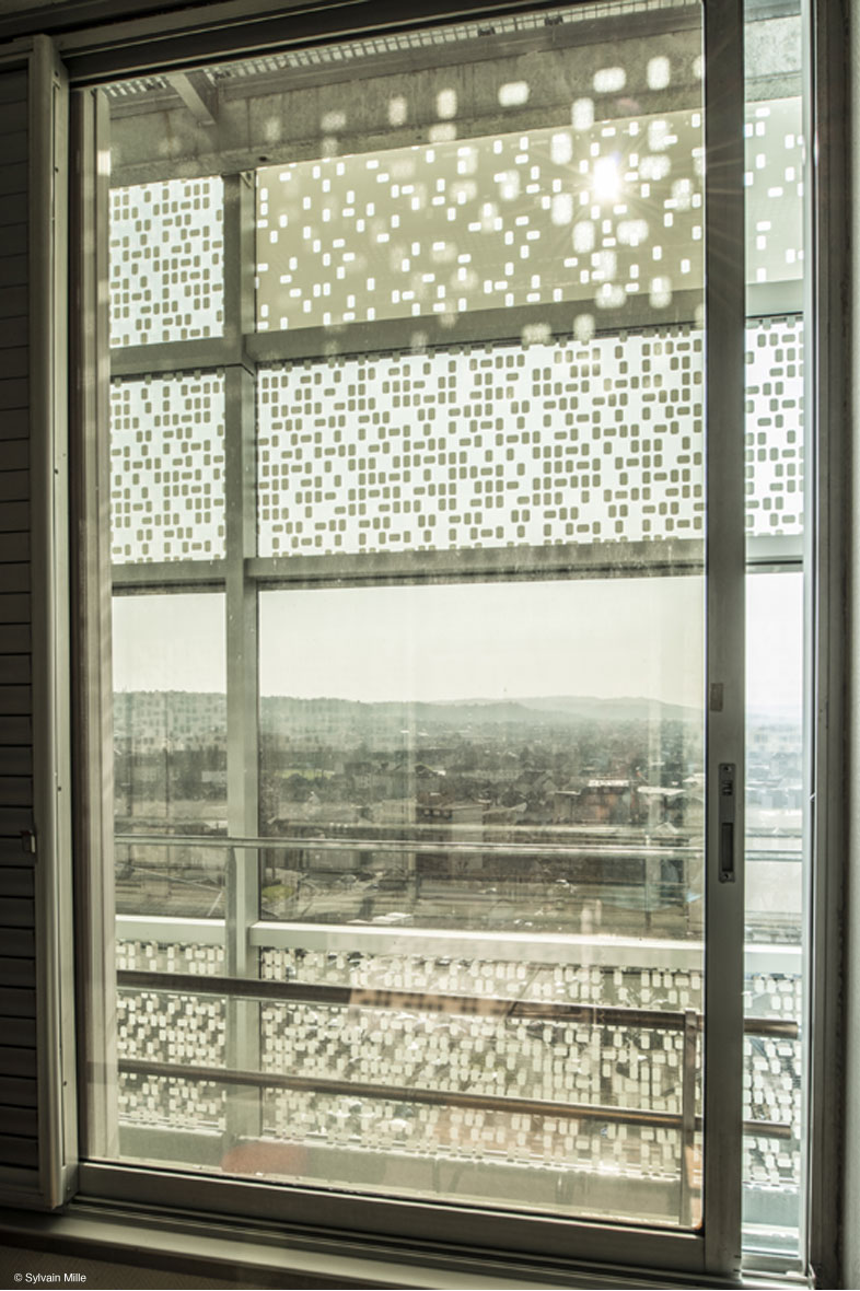 CH BRIVE VERRE SERIGRAPHIE